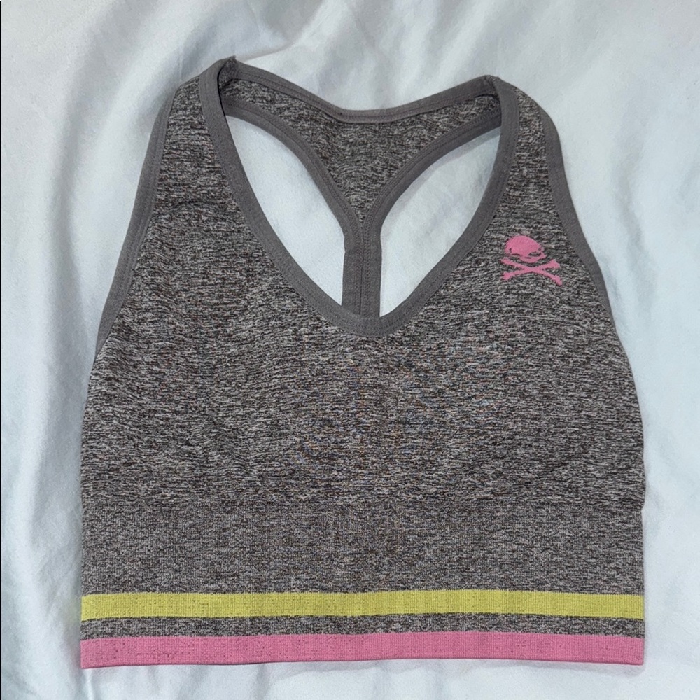 NEW! SOUL BY SOULCYCLE Seamless Split Racerback Sports Bra